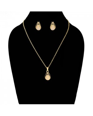 Monalisa Drop Pendant Set